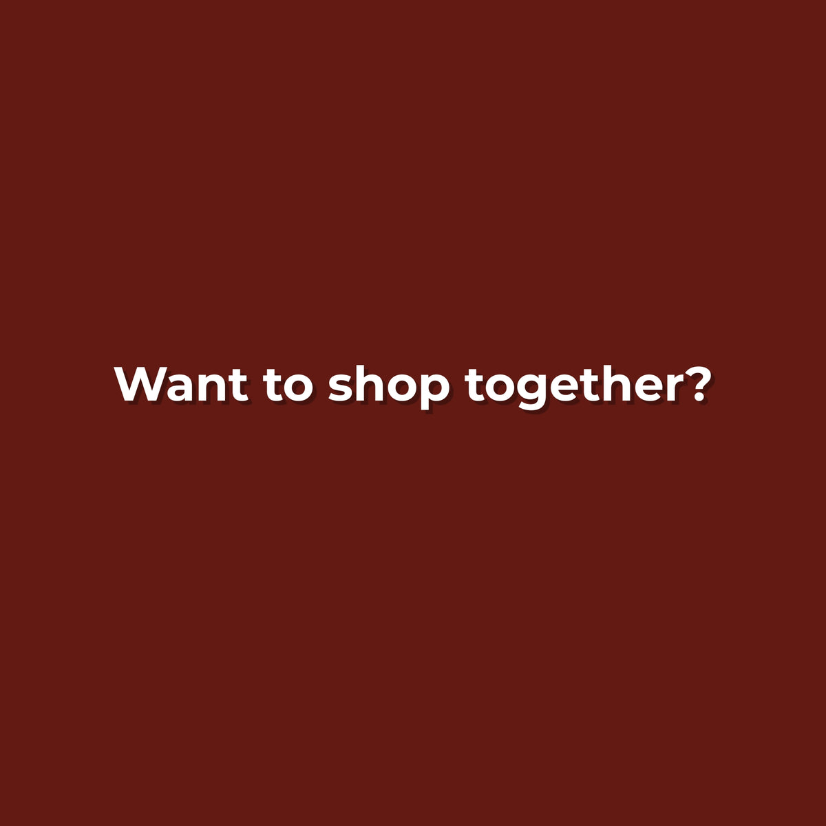 Virtual/In Person Shopping