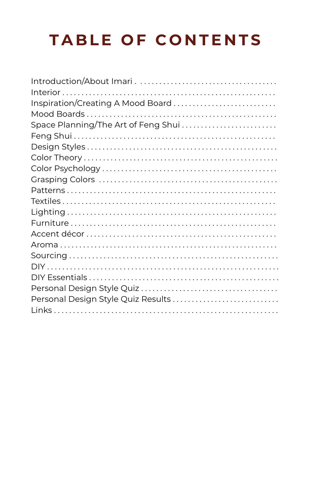 Tier I - THE DIY EBOOK